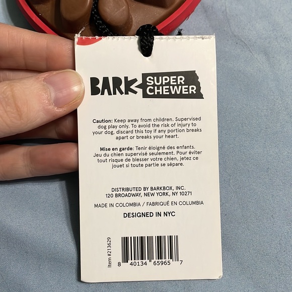 Sold! NWT! Bark SuperChewer Chocolick Heart Box! - Picture 9 of 9